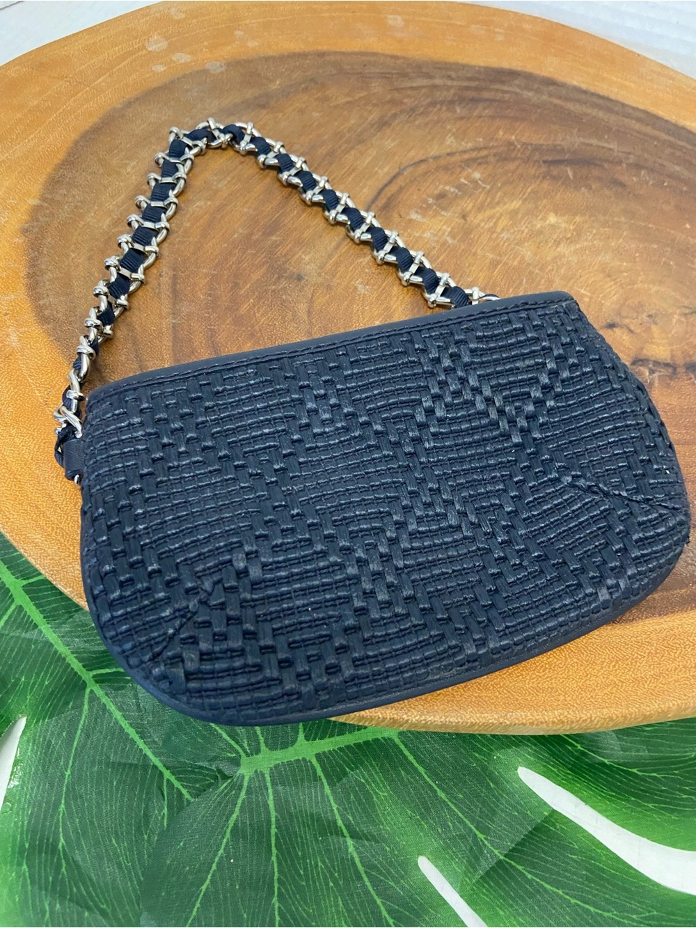 Ann Taylor Woven Wristlet